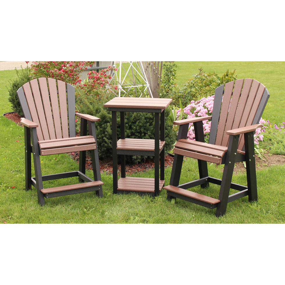 20Inch Counter Chairs with 36Inch Table Vicki's Amish Traditions