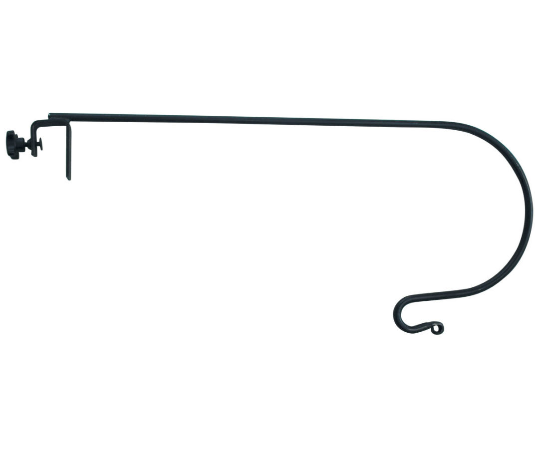 Horizontal Deck Rail Hook with Knob Vicki's Amish Traditions