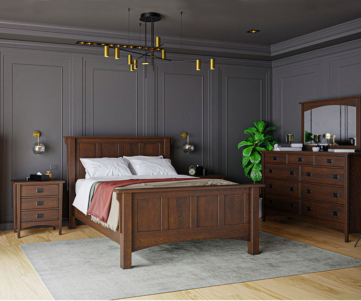 Arts & Crafts Chifferobe - Image 3