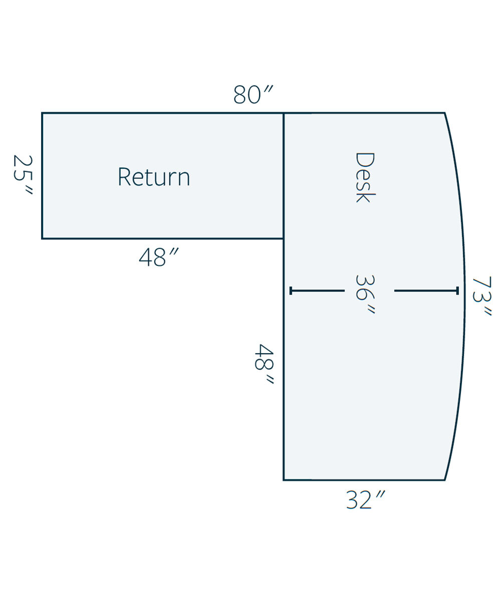 Breckenridge L Desk - Image 3