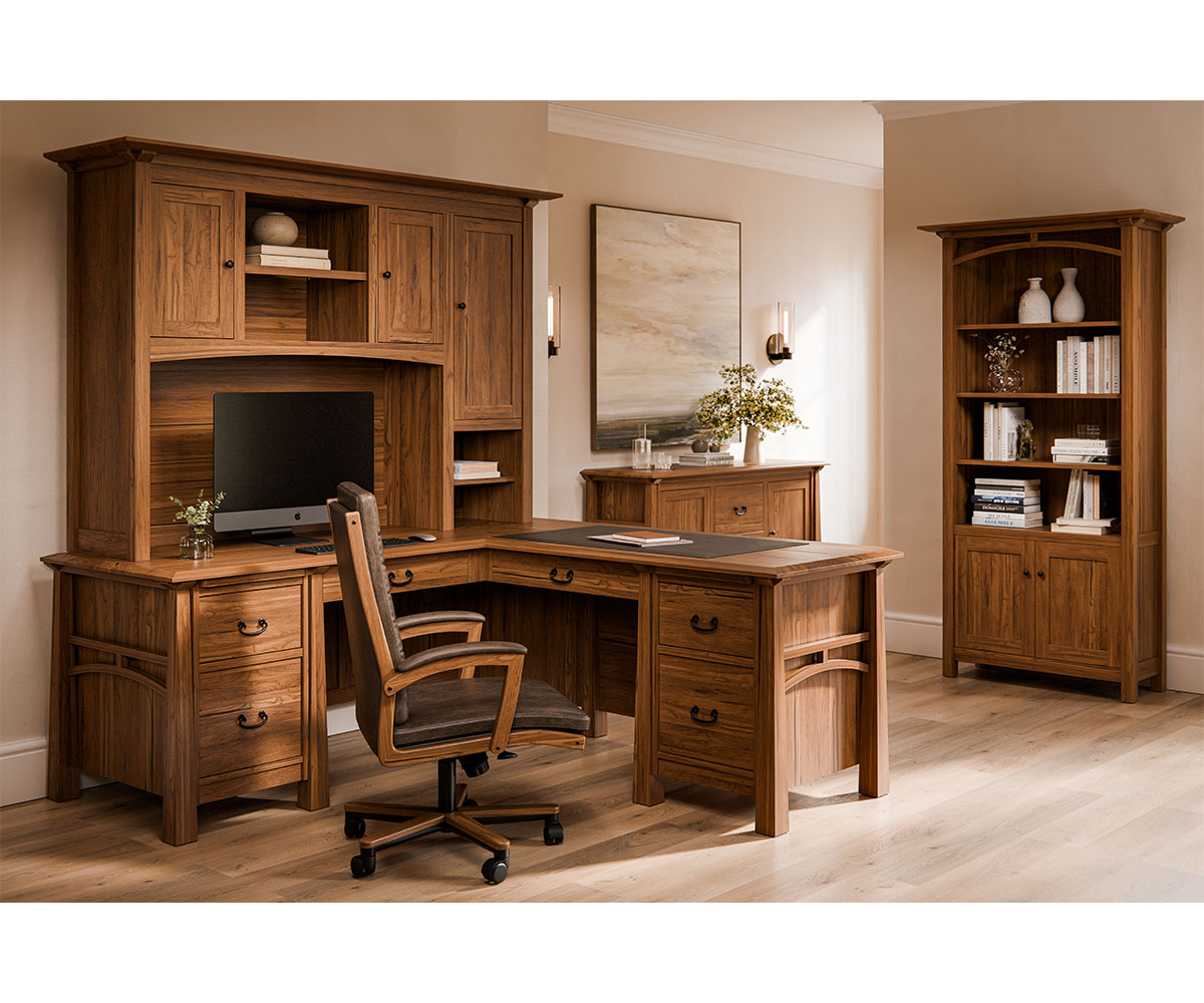 Artesa L Desk - 78"W - Image 2