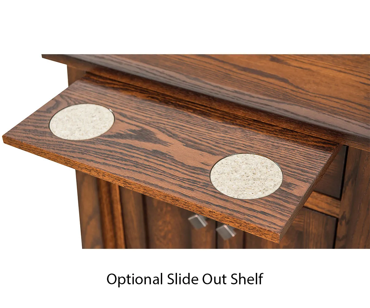 Homestead 1 Door 1 Drawer Nightstand - Image 5