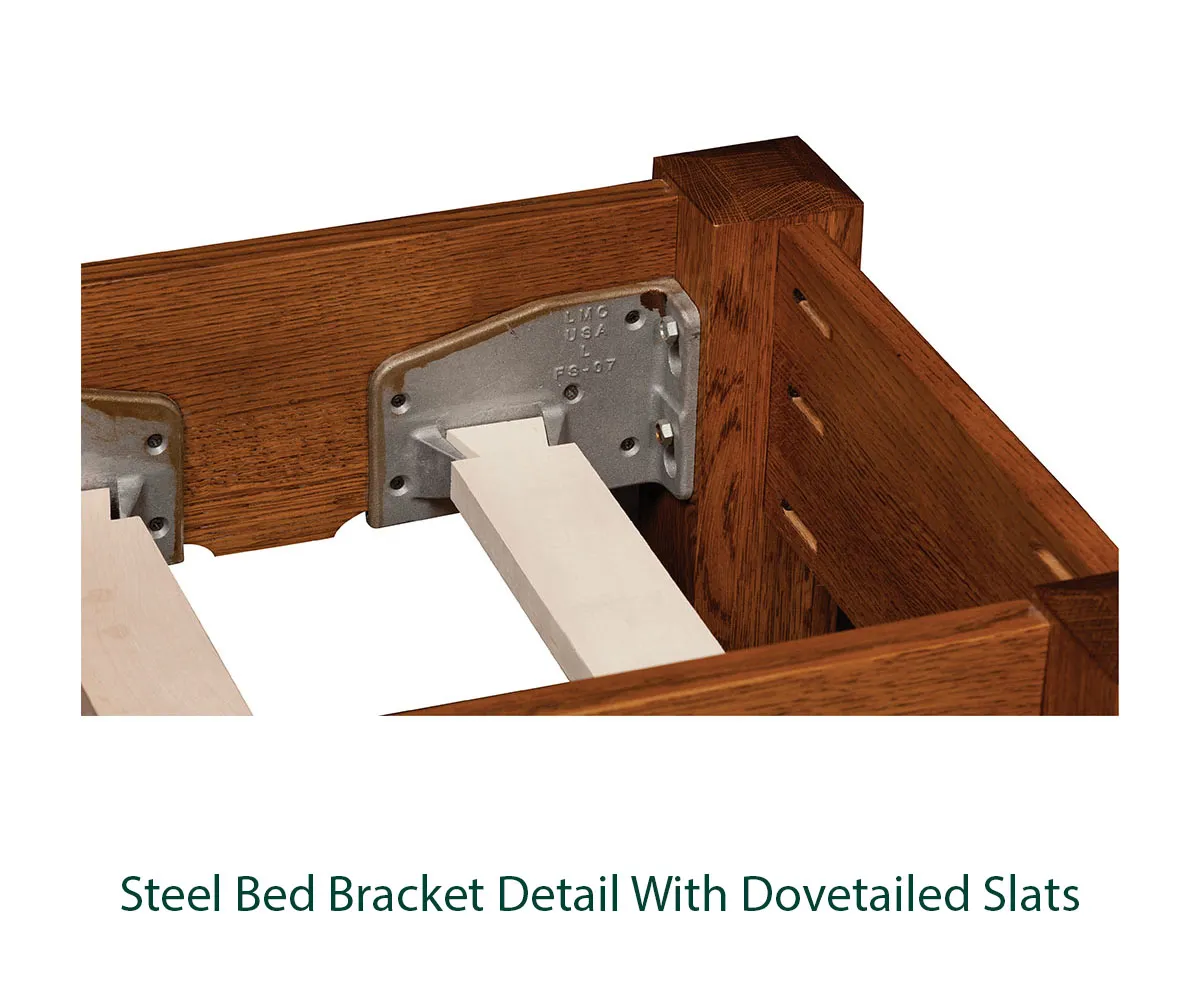 Ridgecrest Flush Mission Bed - Image 2