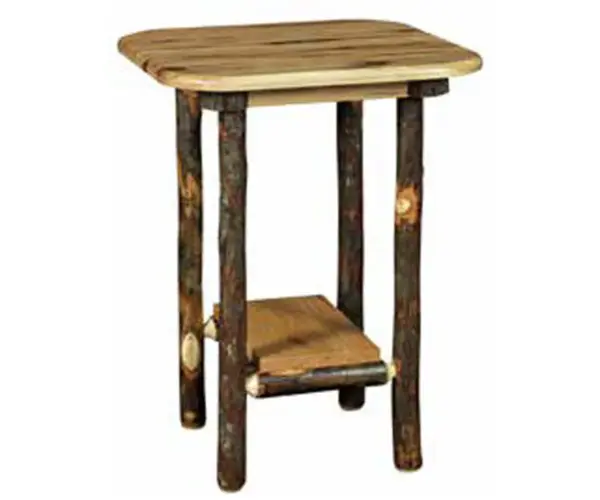 Bearwood End Table With Bottom Shelf